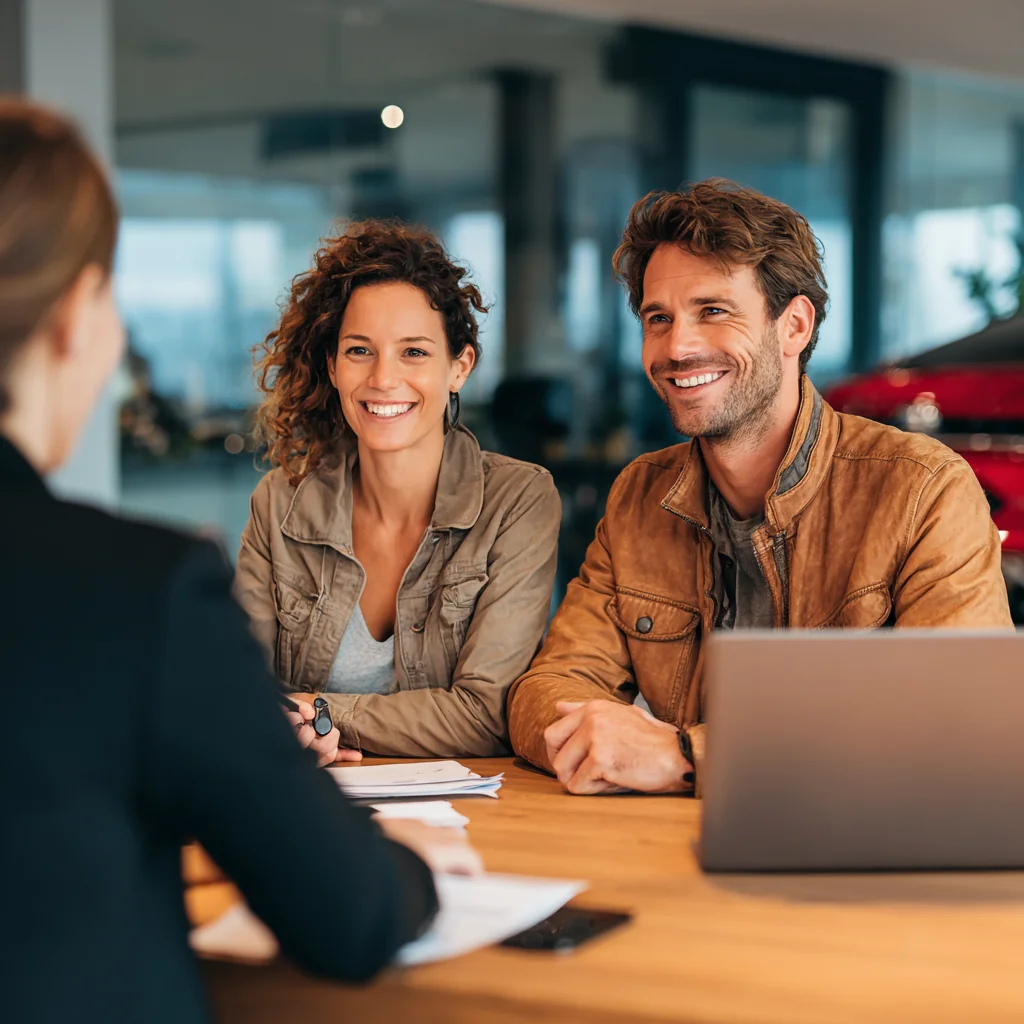 Автомобиль на американской дороге с защитой от всех рисков